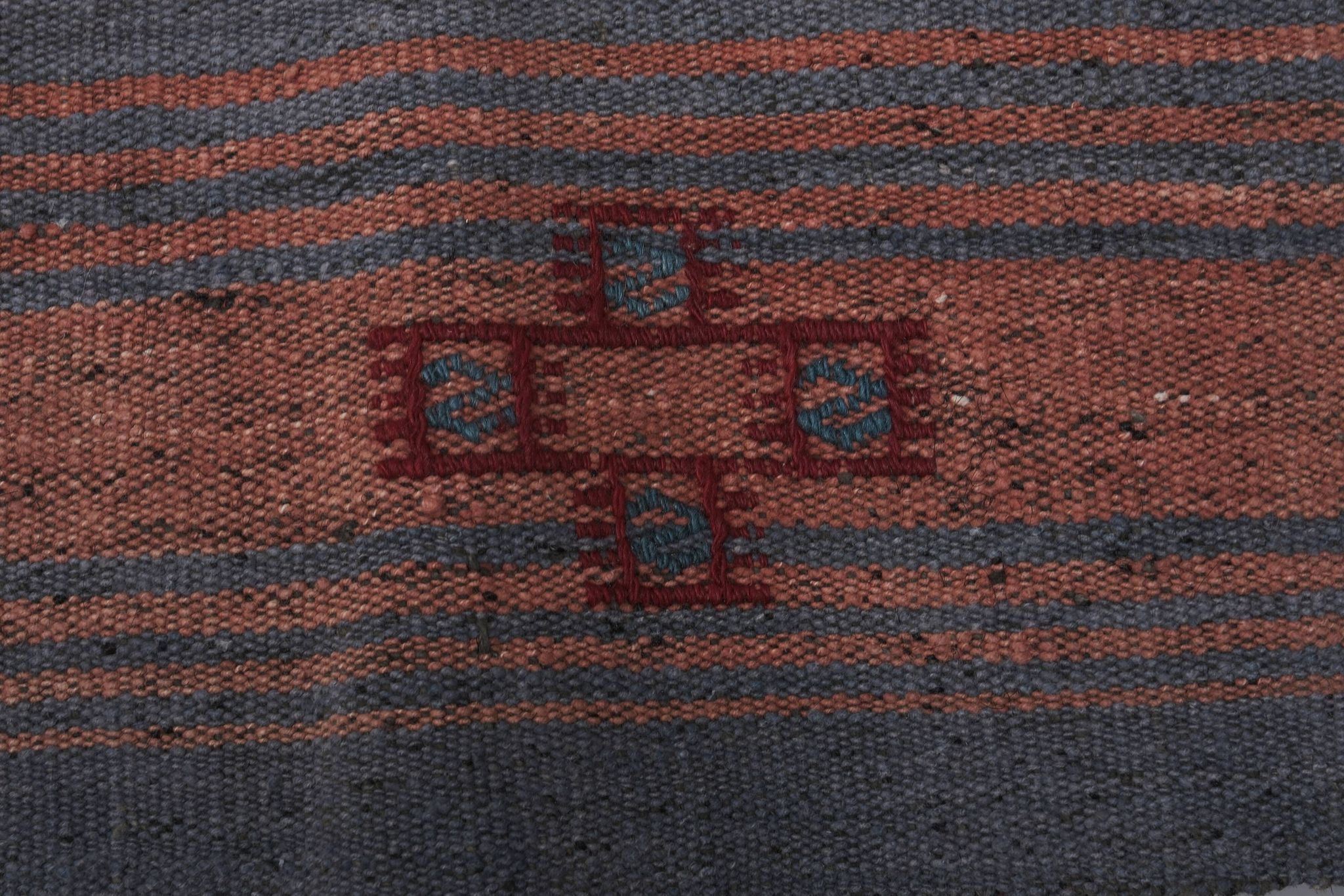 Tapis vintage turc de oushak tissé à la main 120x286 cm