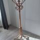 Beautiful rattan coat rack from the 1960s.