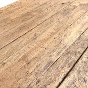 Brutalist farmhouse table in solid oak from the 1950s.