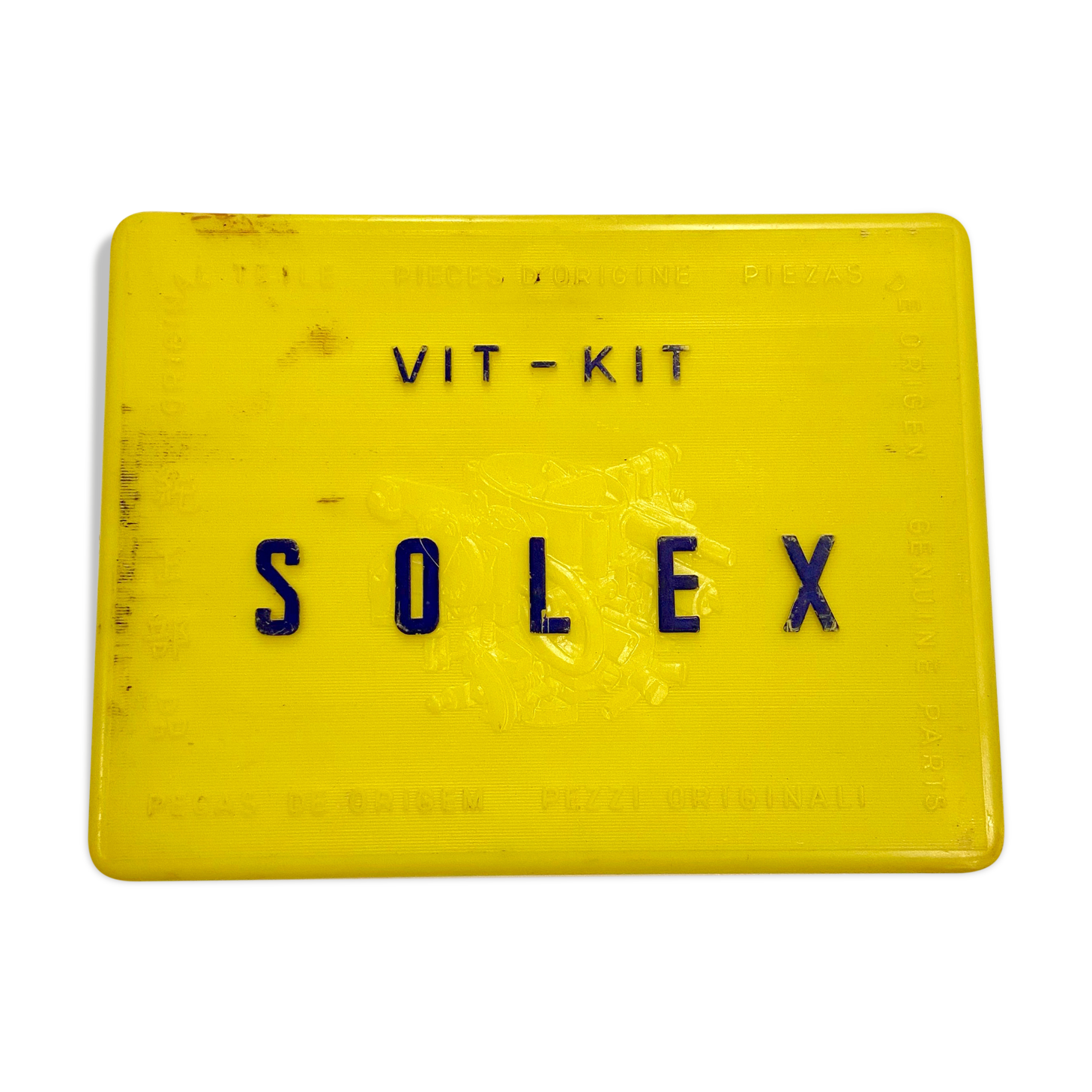 Old Yellow Solex Box