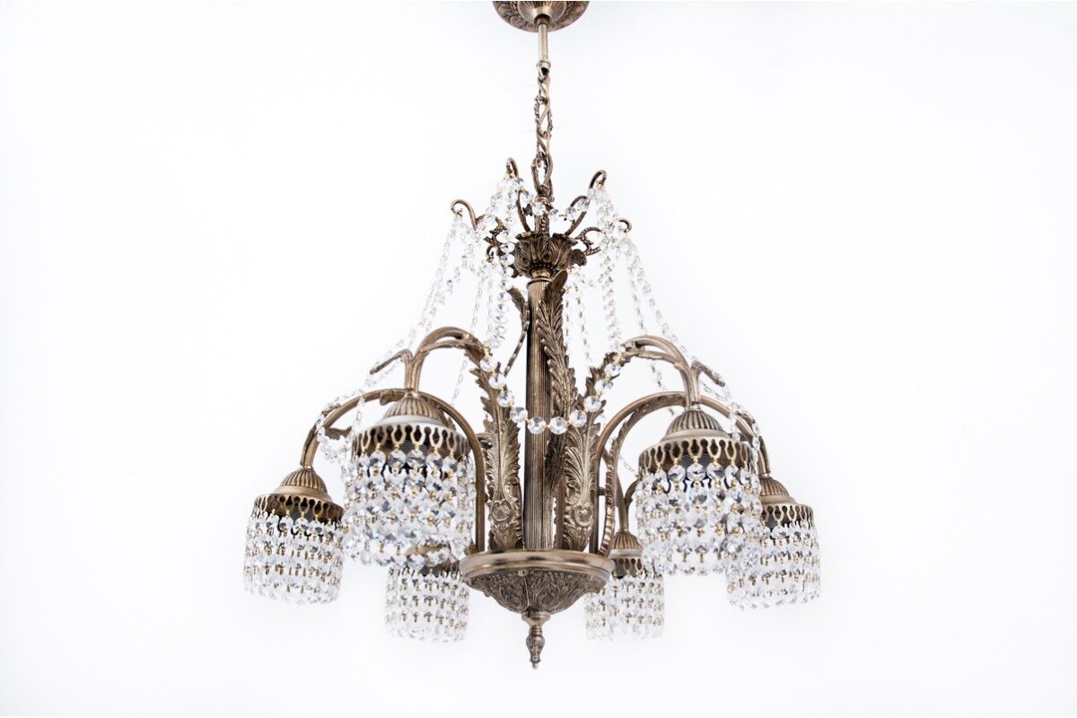 Crystal chandelier, France, 1940s