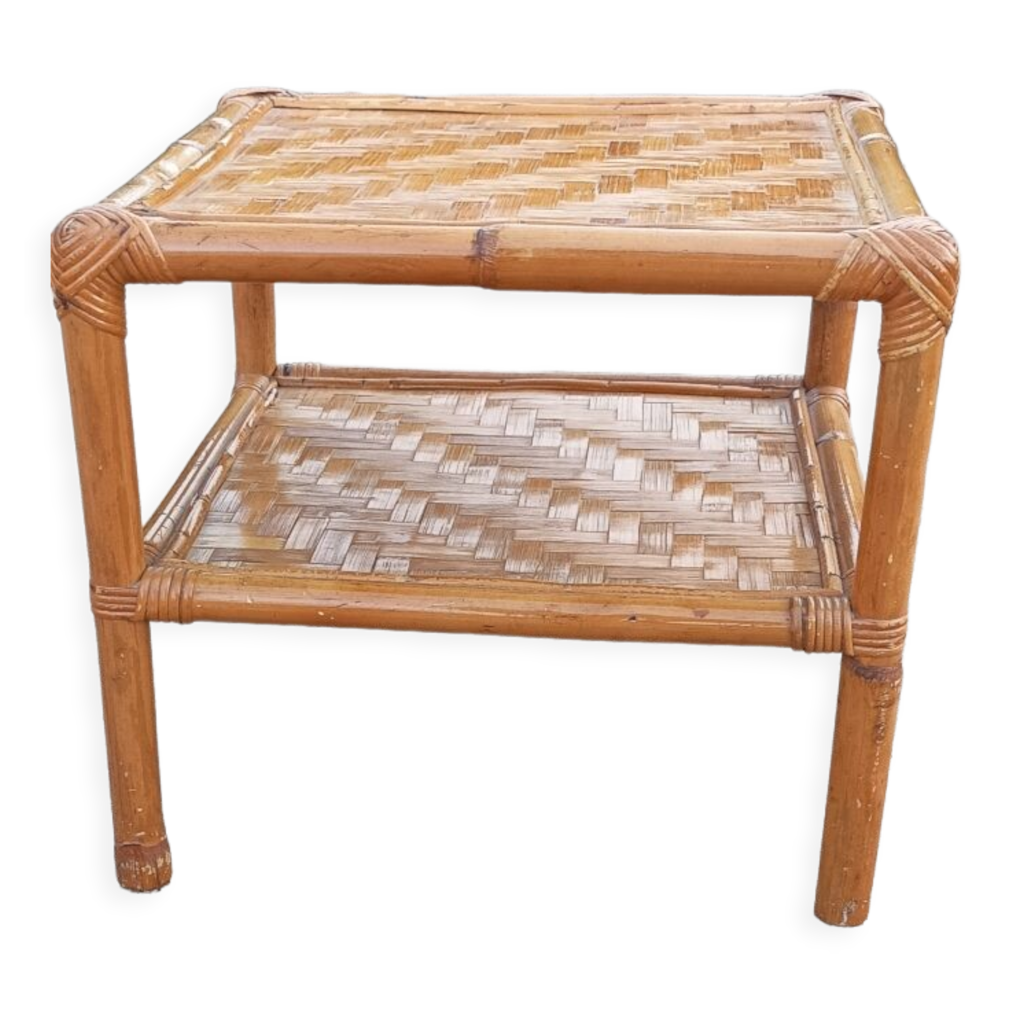 Bamboo coffee table