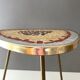 Mosaic table, vintage side table