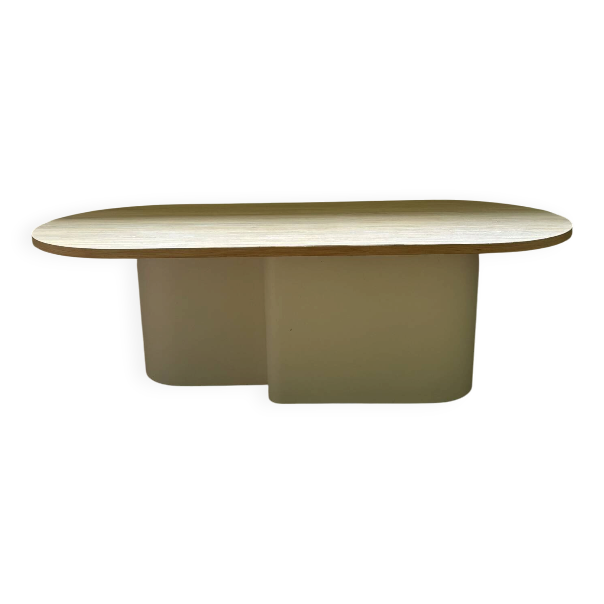 Table basse métal et bois