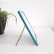 Vintage barber mirror Clément Gaget '' CLE '' Blue plastic - 1900
