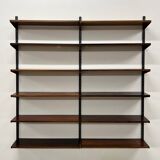 Rosewood Shelving System By Kai Kristiansen For Feldballes