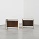 Pair of bedside tables by Pierre Guariche, circa 1968