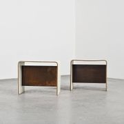 Pair of bedside tables by Pierre Guariche, circa 1968