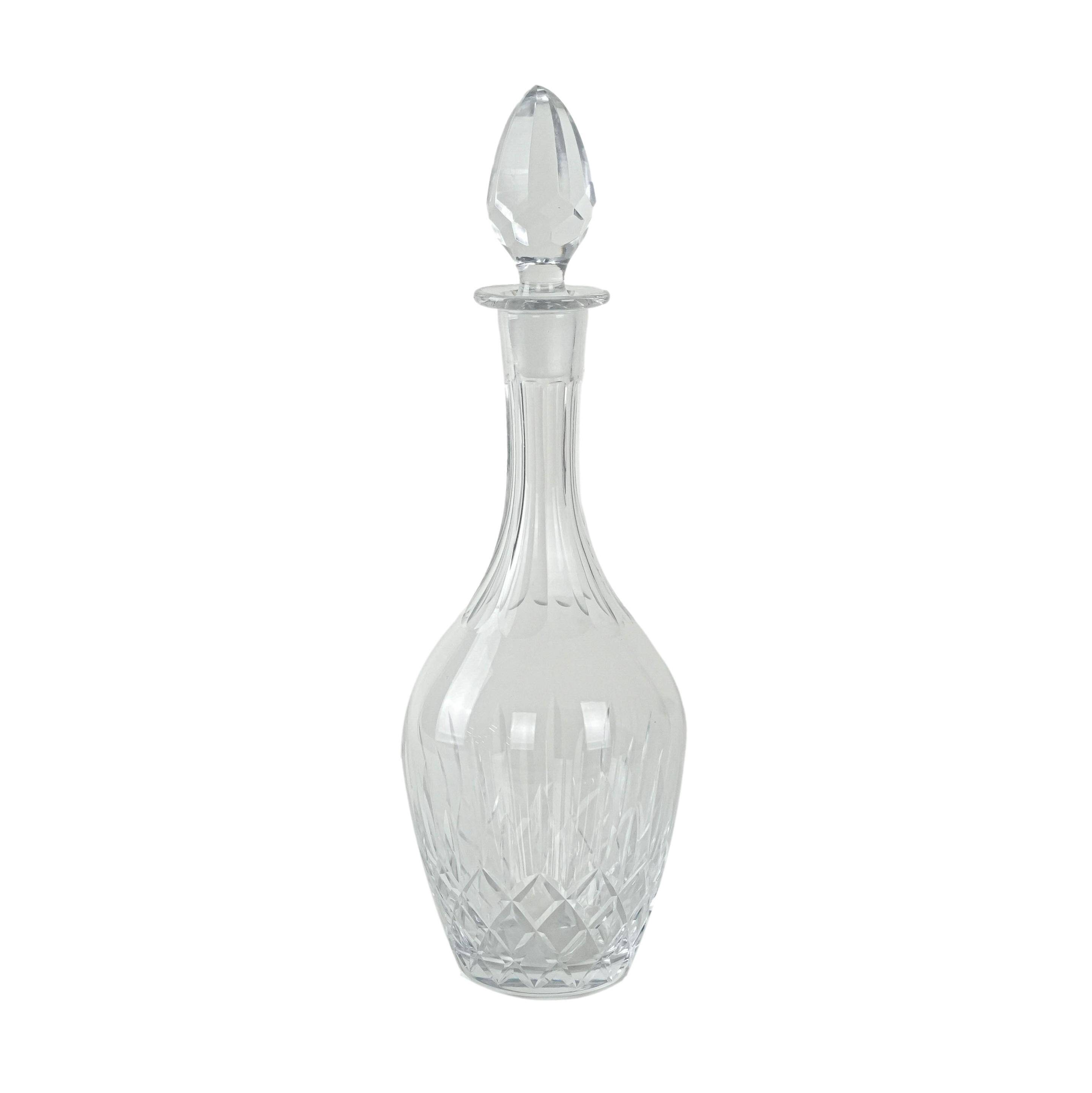 Crystal carafe, Italian design, 1970s, production: Italy