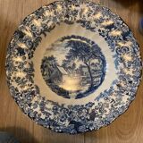 Mill Stream Blue Porcelain Plates