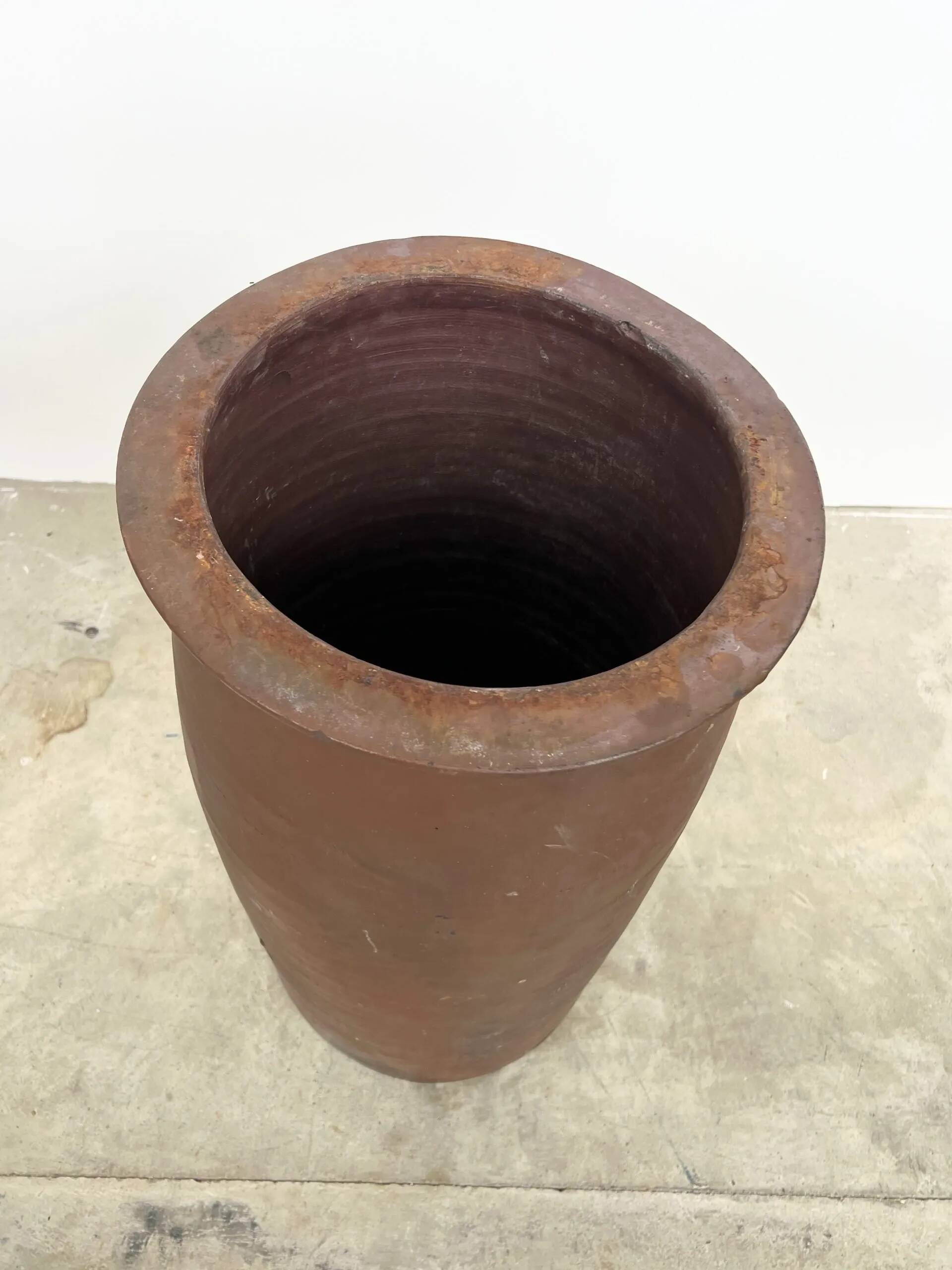 Ancient terracotta jar