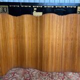 Wooden screen attributed to Baumann
