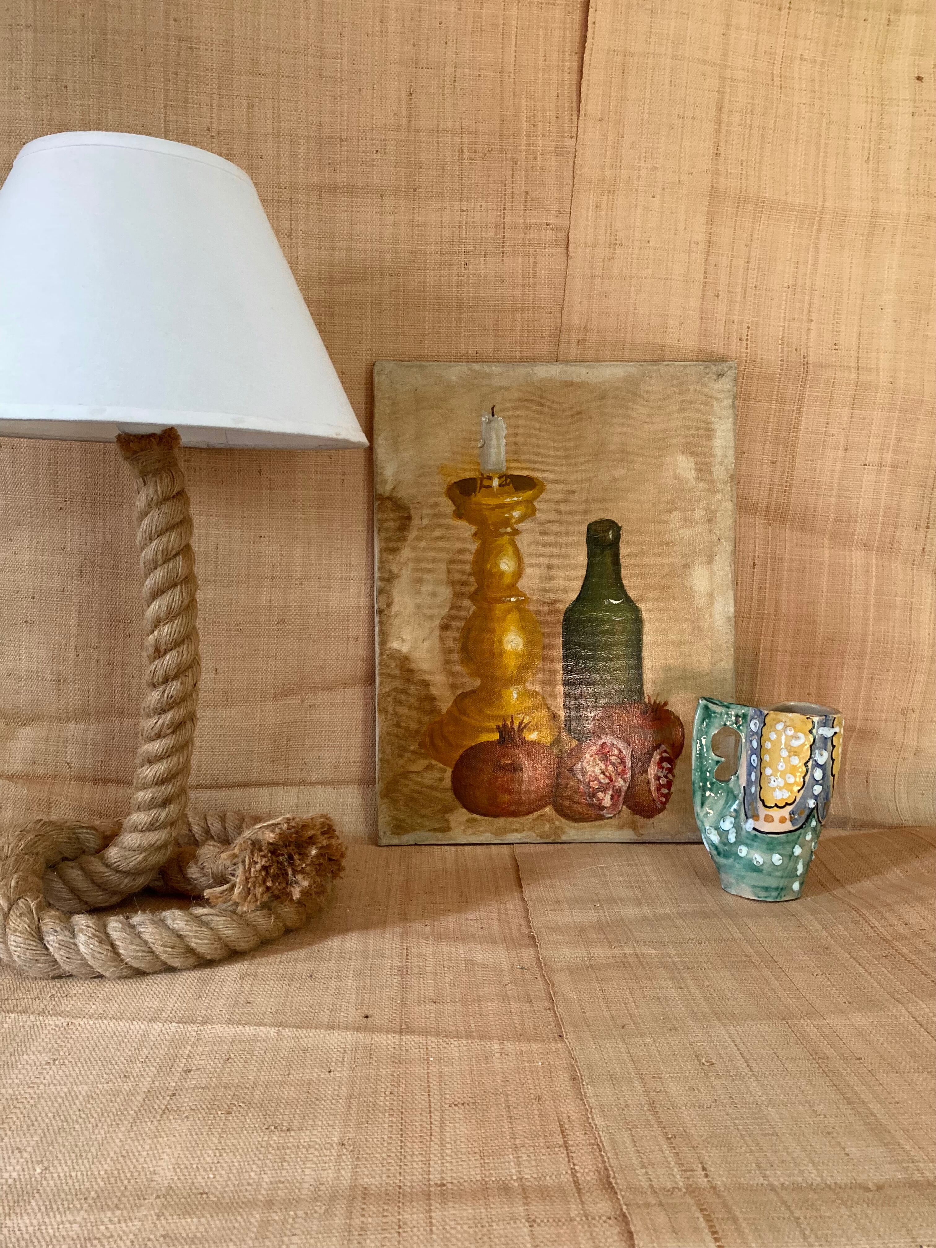 Oil on canvas "still life" 1973