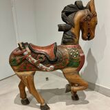 Cheval de bois ancien