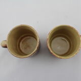 Set of 2 ceramic mugs