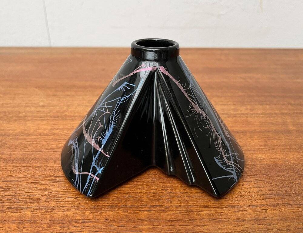 Postmodern West German pottery vase by Steuler, 1980s.