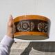 Glazed ceramic salad bowl 1970