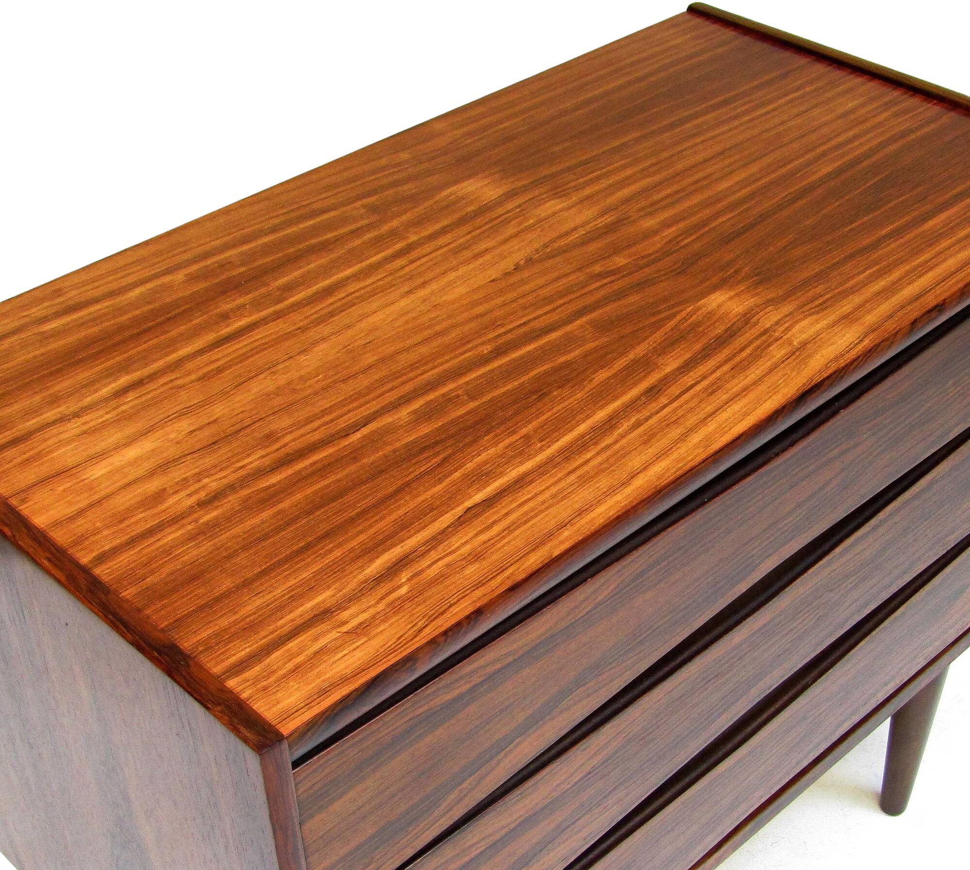 1960s Danish "Spekter" Side Chest In Rosewood By Fredrik Kayser