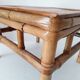 Vintage bamboo bedside table from the 70s.