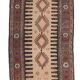 3x6 Mid Century Modern Kilim Rug, 99x197Cm