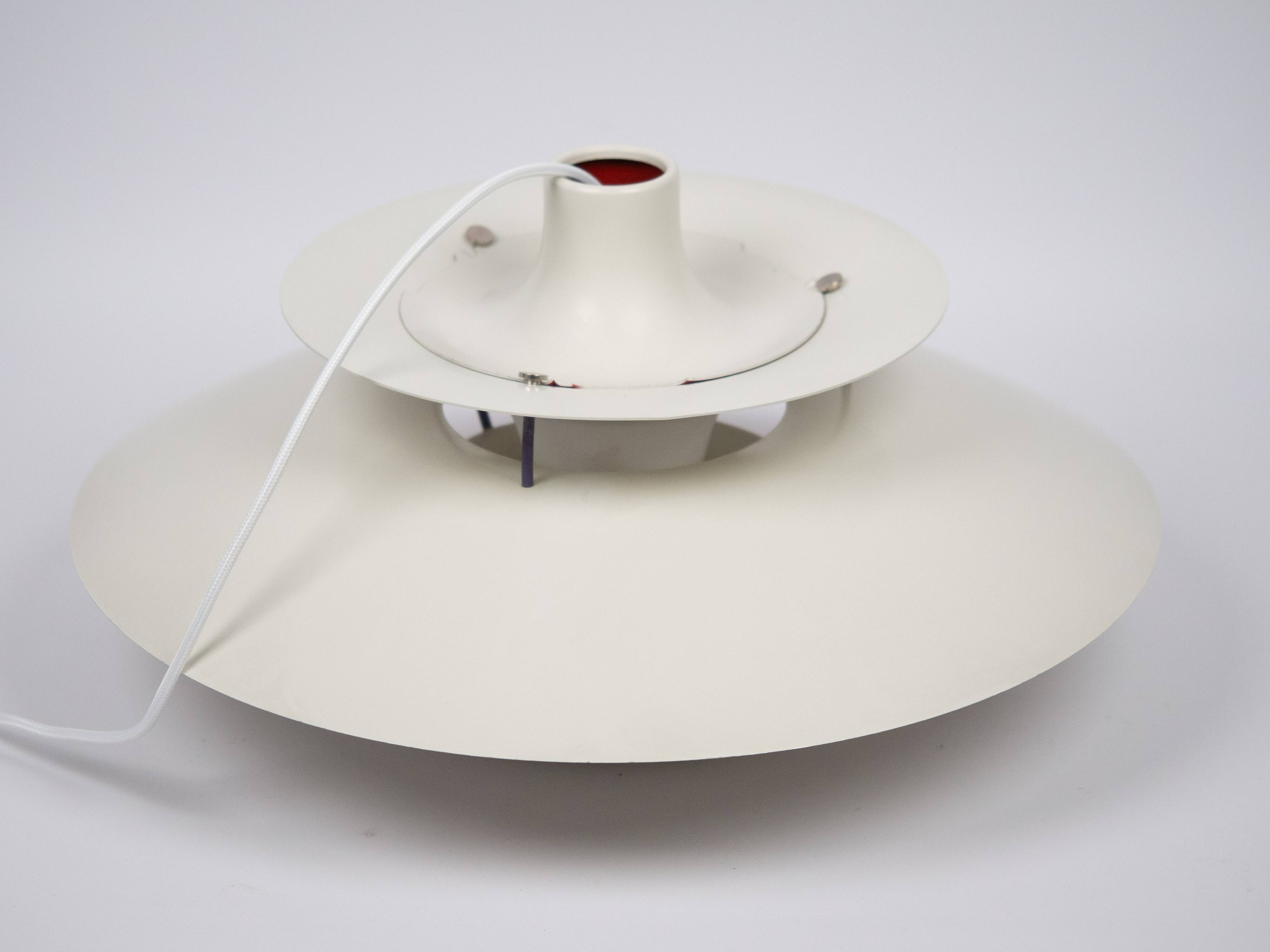 Lampe suspendue vintage danoise PH 5 par Poul Henningsen, Louis Poulsen, 1958