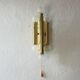 Vintage Italian Brass Wall Lamp