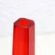 Set of 3 VEB glass vases