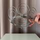 Vintage Y2K Chrome Spiral Fruit Basket – Space Age Wire Bowl