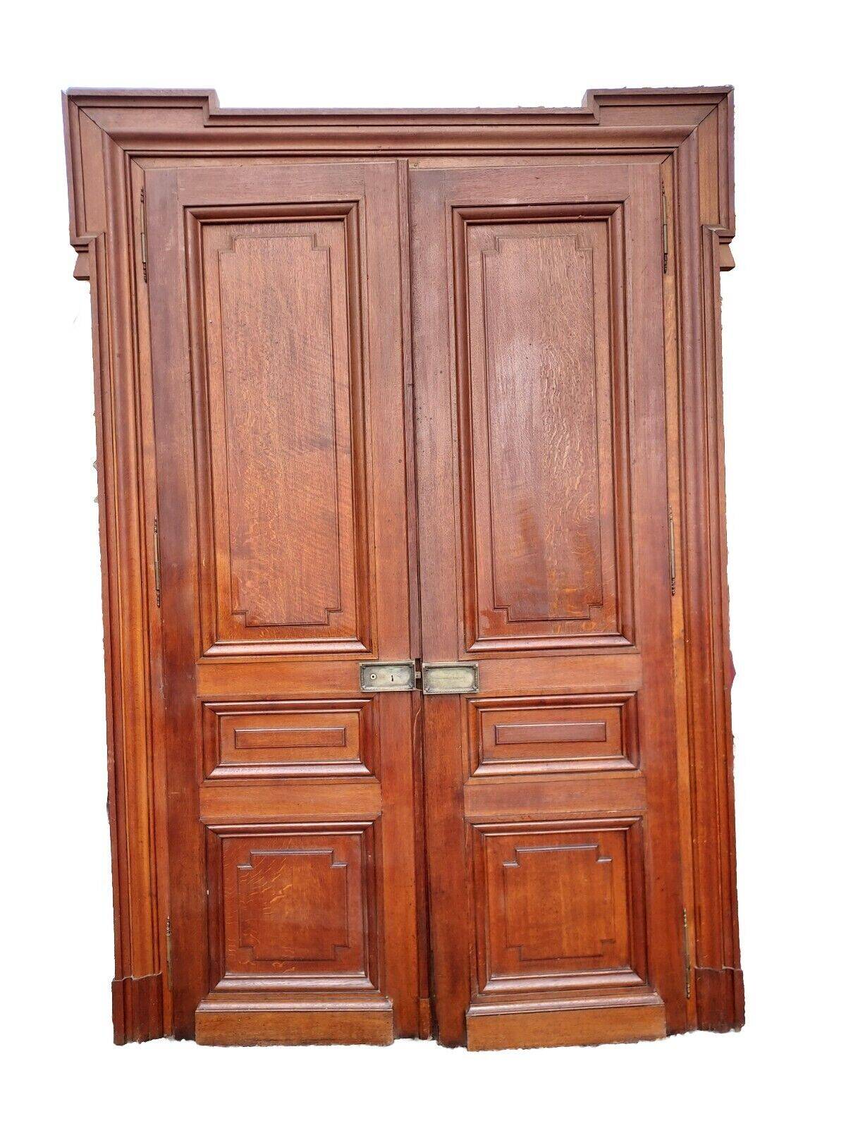 oak communication doors
