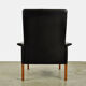 Leather armchair, high model d500 by Hans Olsen for CS Møbler Glostrup Denmark 1960s