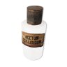 Old pharmacy pot / apothecary bottle acetum scilliticum