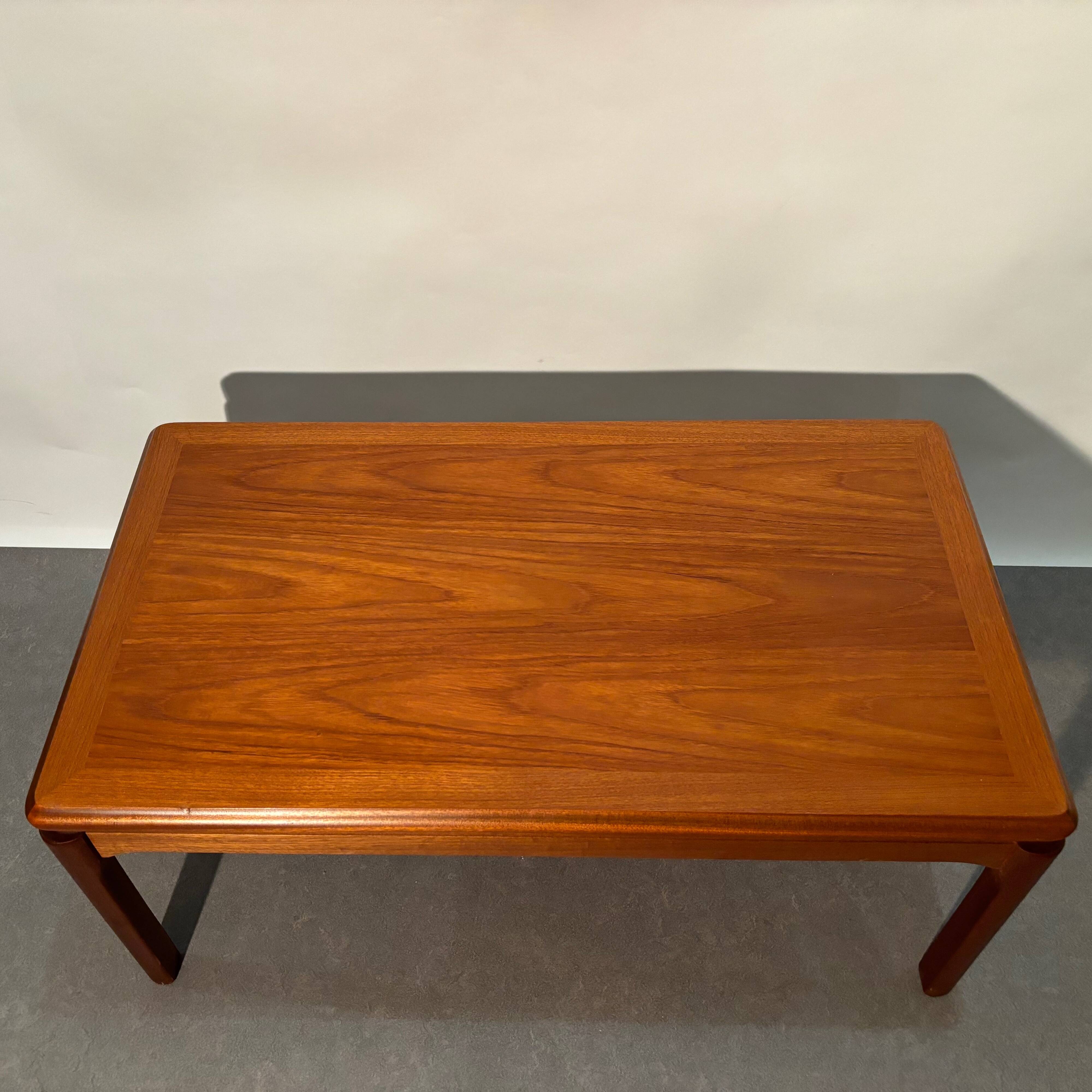 60s teak coffee table