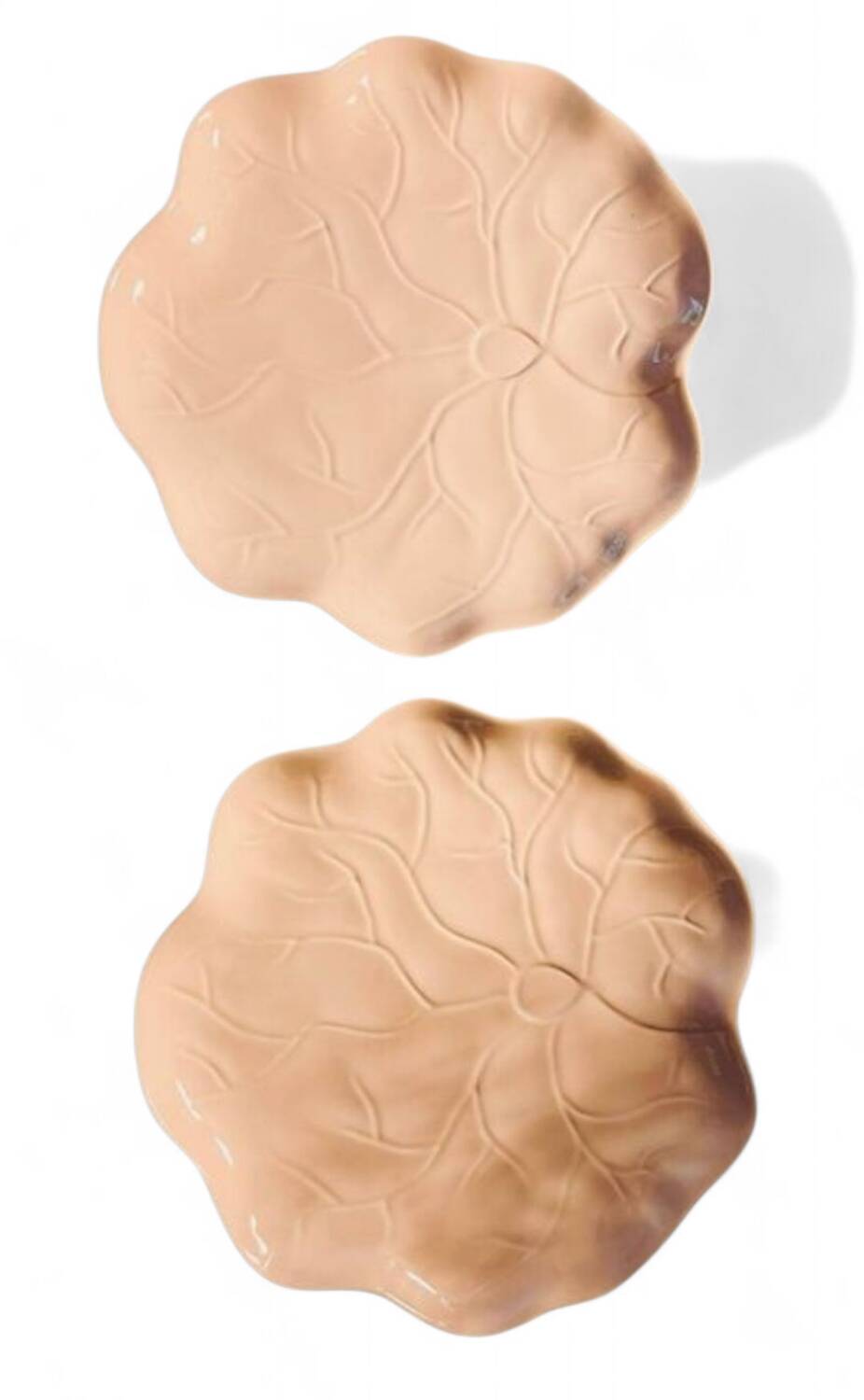Lot de 6 assiettes Christian Dior – Modèle "Nénuphar"