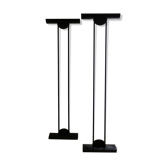 Set of two vintage Italian floor lamps.