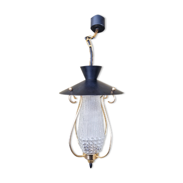 Vintage lantern suspension, 50s