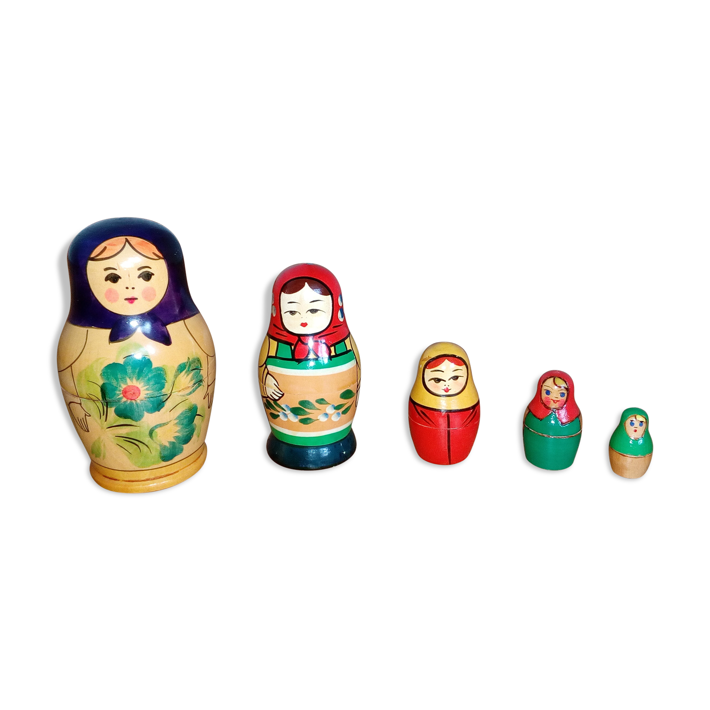 Russian dolls gigognes matriochka