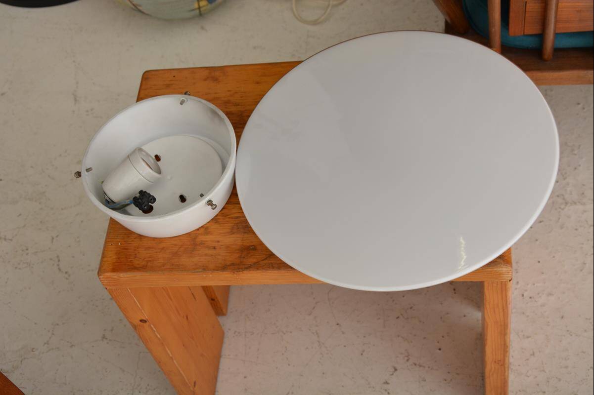 Arne Jacobsen for Poulsen AJ Eklipta glass wall or ceiling light