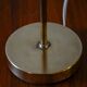 Pair of Scandinavian brass bedside lamps