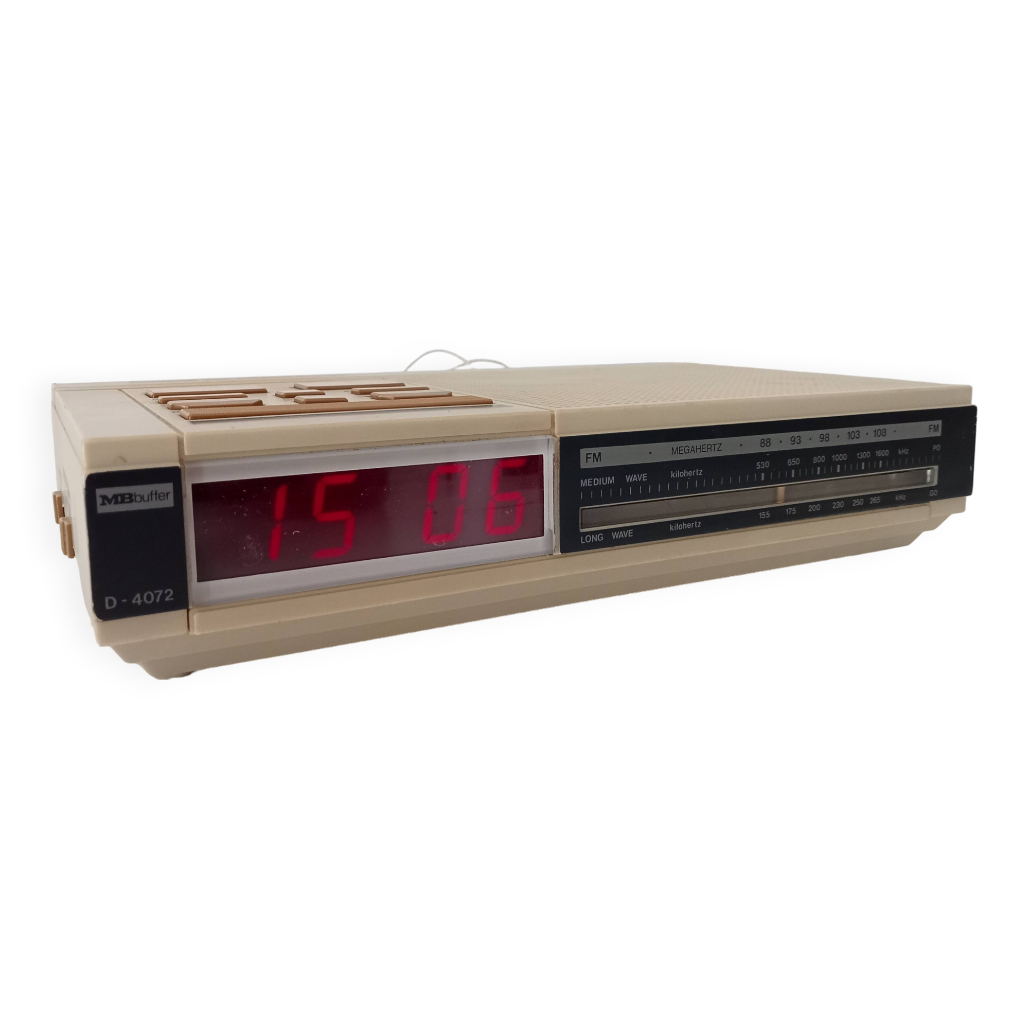 Radiola alarm clock D4072 80s