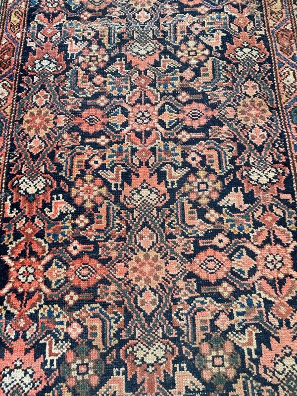 Carpet former Persian Malayer Hamadan corridor 90x500 cm