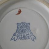 Large breakfast cup Gien floral decoration