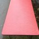 Vintage bistro table tray in red formica and black vermicelli pie eiffel metal.