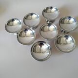 8 guy Degrenne stainless steel excavators