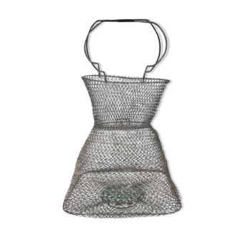 Vintage iron basket