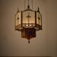 Monumental Art Deco Neo-Gothic Church Chandelier