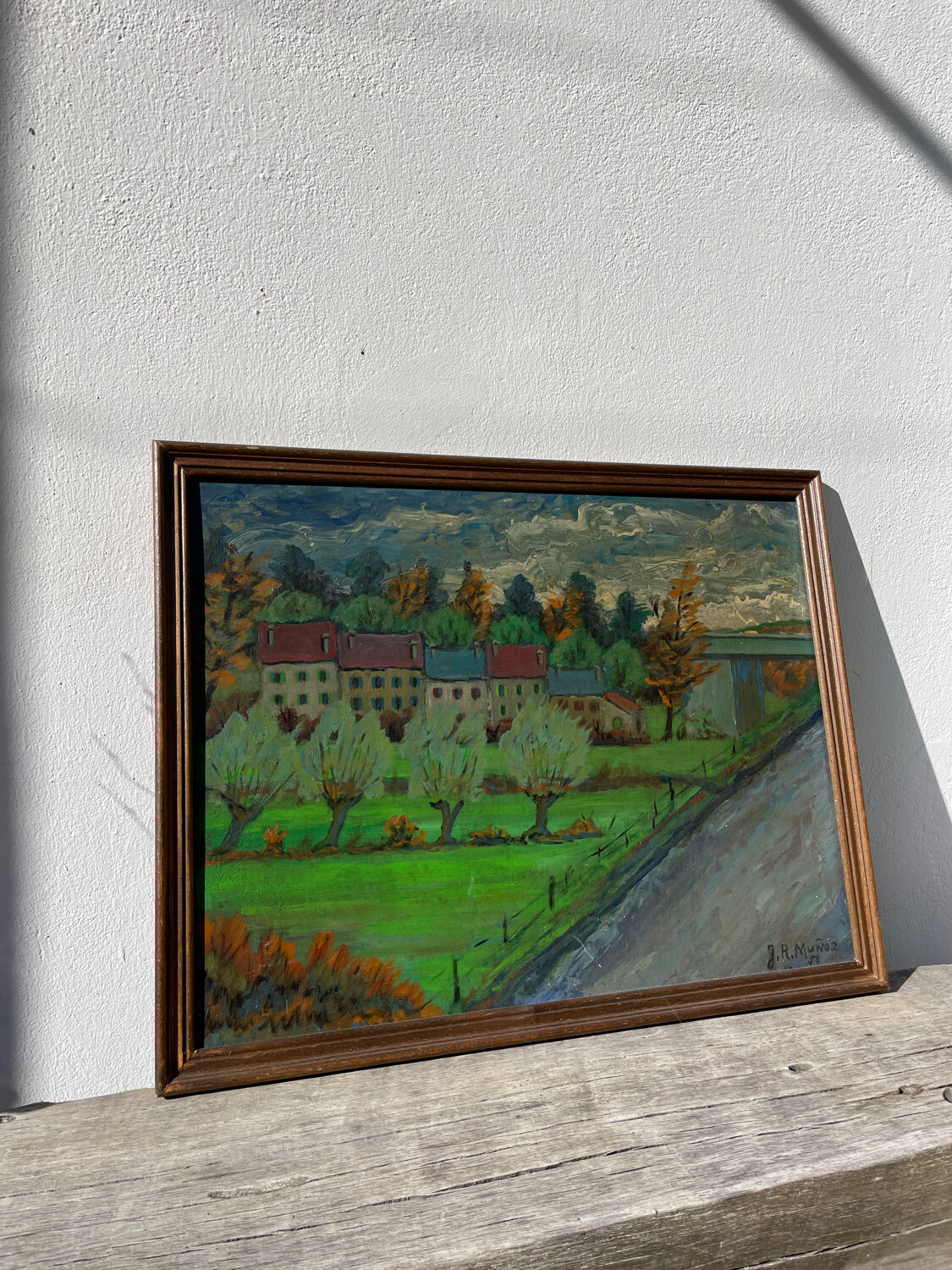 Landscape painting by Jean René Munoz