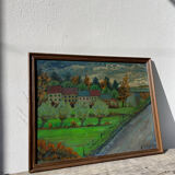 Landscape painting by Jean René Munoz