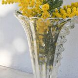 Art Deco Murano Bullicante Vase by Barovier & Toso, 1950s