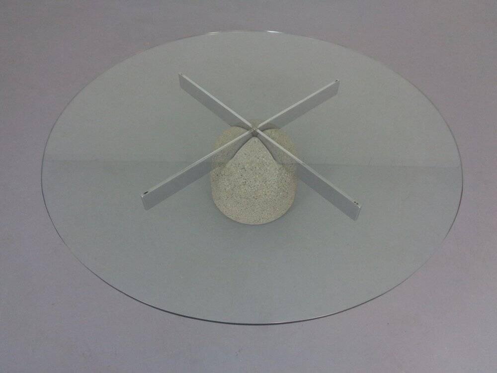 Coffee Table by Giovanni Offredi for Saporiti, Italy, 1970s