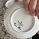 Service of 7 coffee cups + saucers in Limoges porcelain – Haviland –
